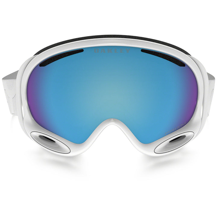 Oakley A Frame 2.0 Goggles Factory Pilot Whiteout/Prizm Sapphire Iridium Detail 1 View