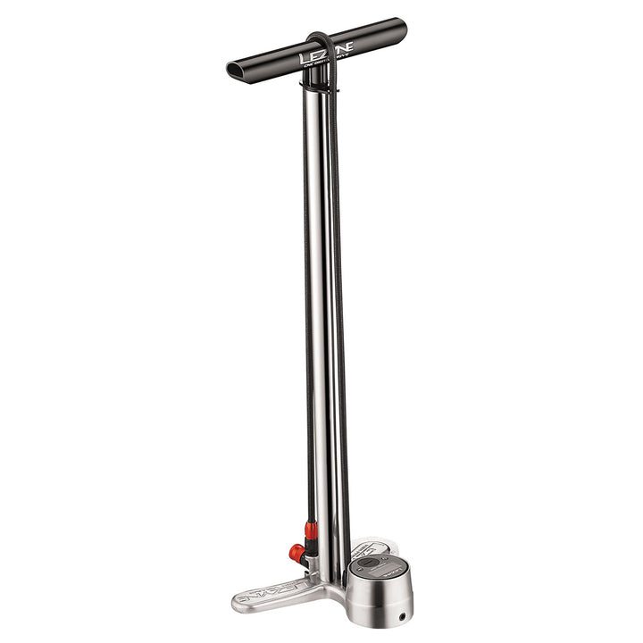 Lezyne CNC Digital Drive ABS2 Floor Pump Silver/Hi Gloss