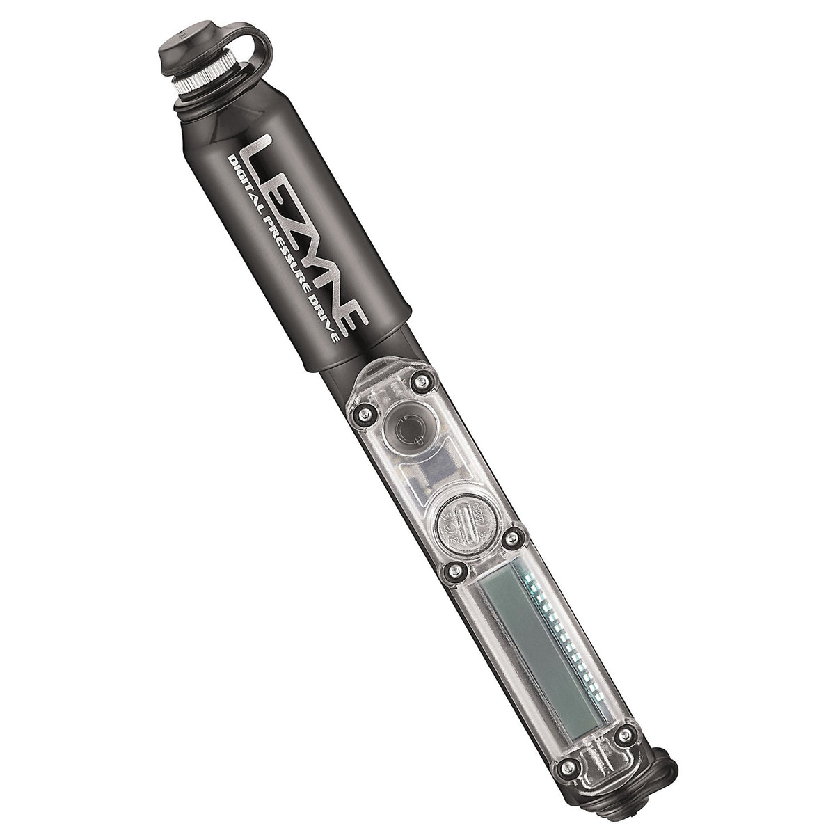 Lezyne Digital Pressure Drive Hand Pump Black/High Gloss