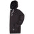 evo Full Zip Hoodie Black Side View