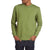 evo Crewneck Sweatshirt Olive Front View