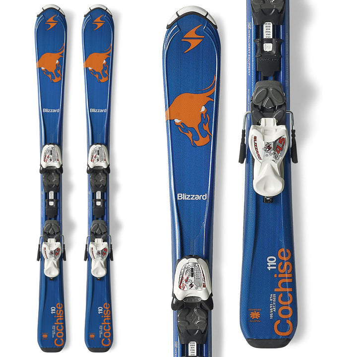 Blizzard Cochise IQ Jr Skis + IQ 4.5 Bindings - Big Boys' 2016