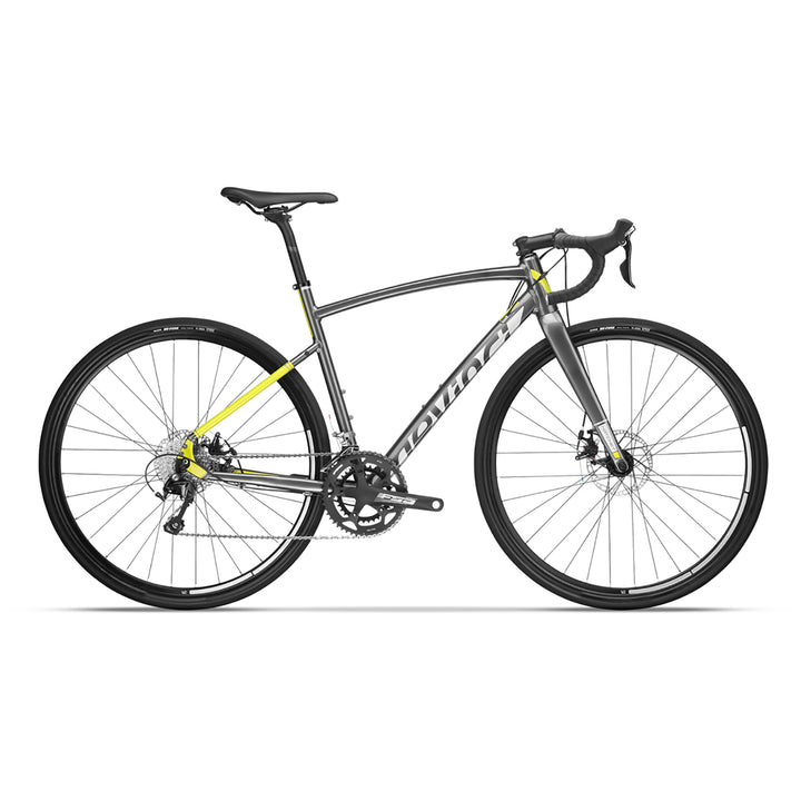 Devinci Hatchet XP Complete Bike 2017 Coal/Yellow Side View