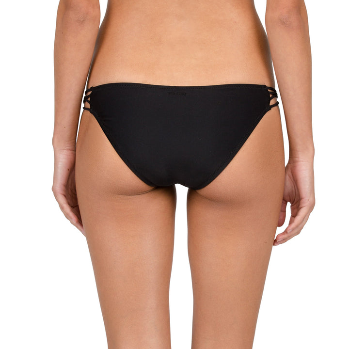 Volcom Simply Solid Full Bikini Bottoms - Women's Black