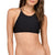 Volcom Simply Solid Crop Bikini Top - Women's Black