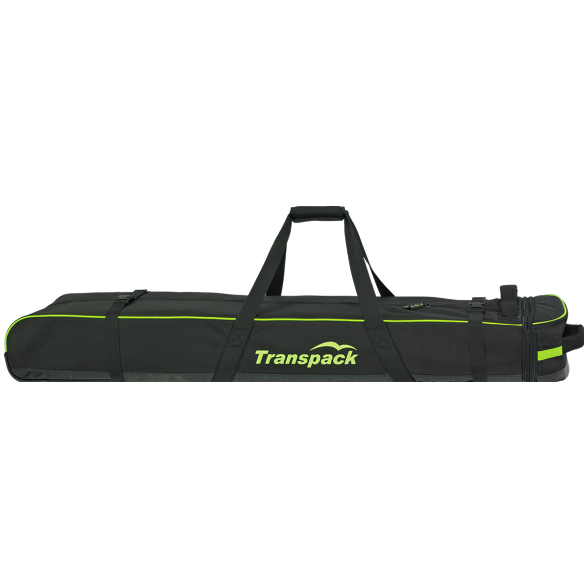 Transpack Ski Vault Double Pro Ski Bag Black/Lime Electric