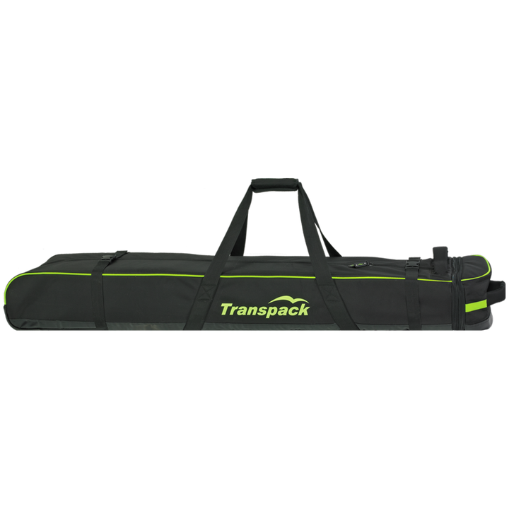 Transpack Ski Vault Double Pro Ski Bag Black/Lime Electric
