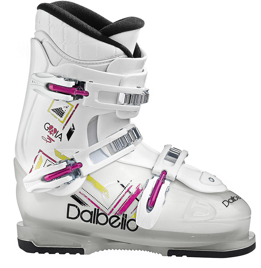 Dalbello Gaia 3 Ski Boots - Girls' 2017 Transparent/White