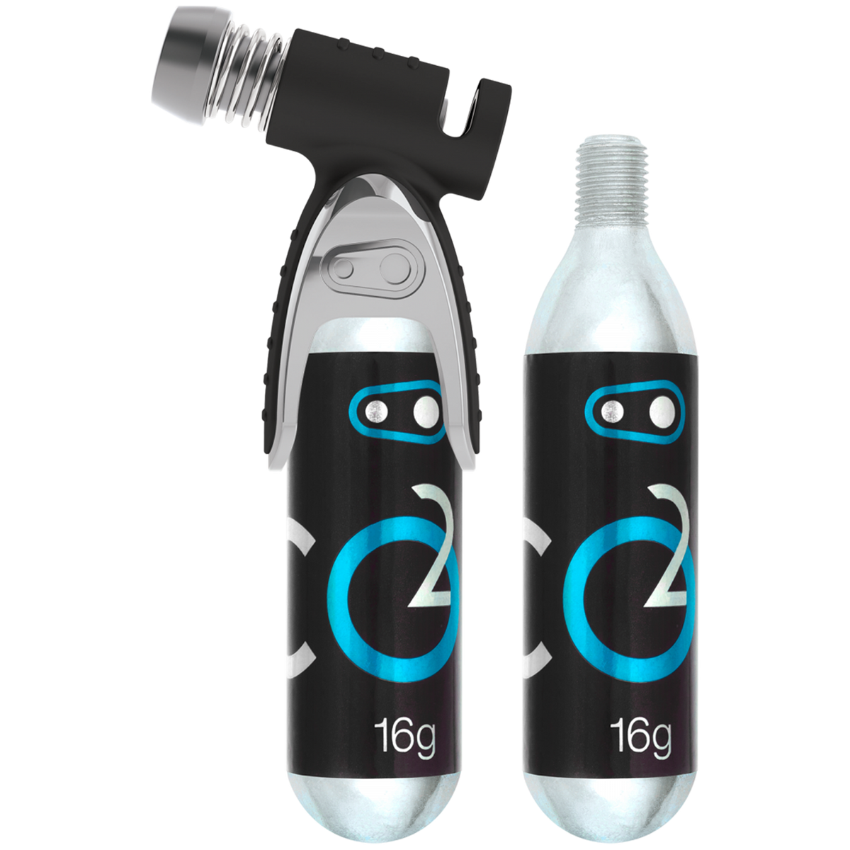 Crank Brothers Sterling CO2 Inflator +2 Cartridges