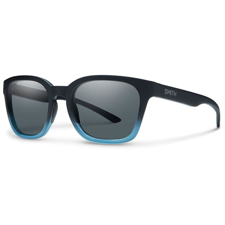 Smith Founder Slim Sunglasses Matte Black Corsair/Polarized Gray