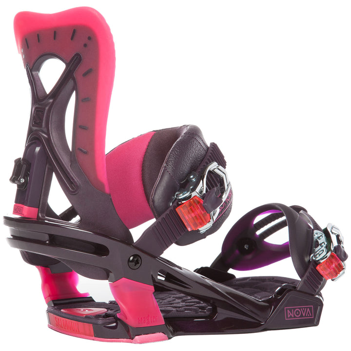 Salomon Nova Snowboard Bindings - Women's 2017 Vine High Back View