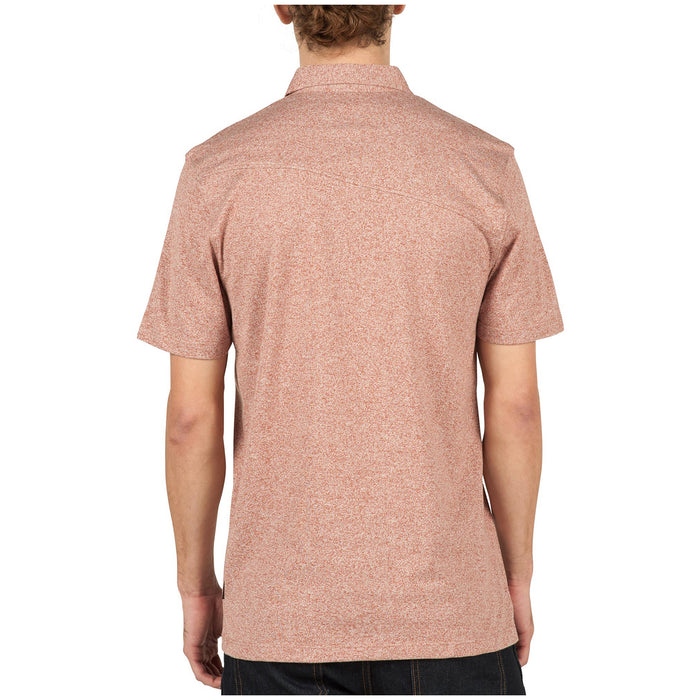 Volcom Wowzer Polo Shirt Dark Clay