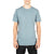 Volcom Pale Wash Solid T-Shirt Ashe Blue Front View