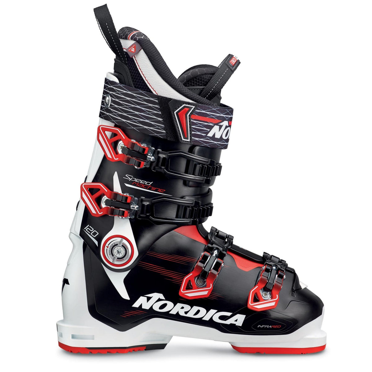 Nordica Speedmachine 120 Ski Boots 2017 Black/Red