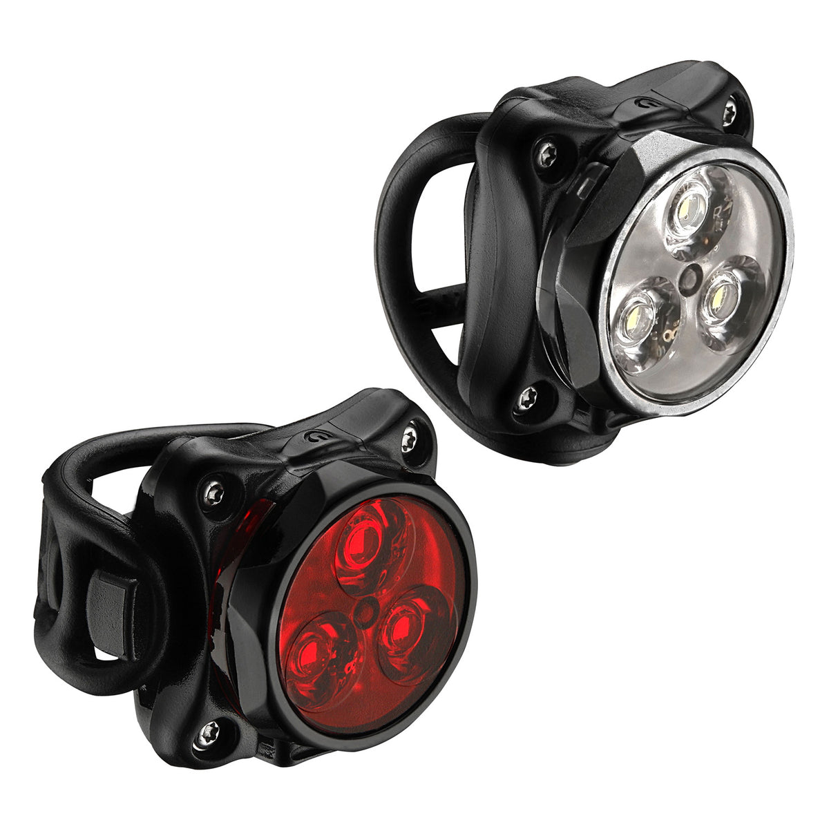 Lezyne Zecto Drive Bike Light Set Black