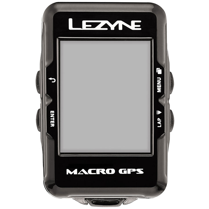 Lezyne Macro GPS Bike Computer Black