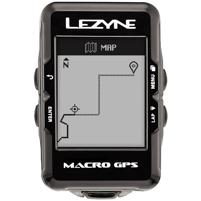 Lezyne Macro GPS Bike Computer Black
