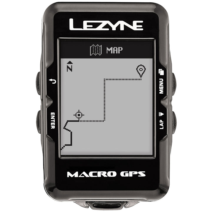Lezyne Macro GPS Bike Computer Black