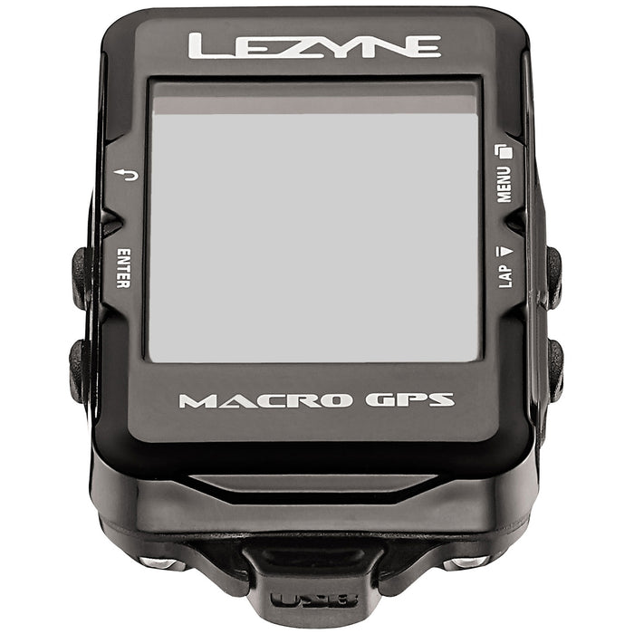 Lezyne Macro GPS Bike Computer Black