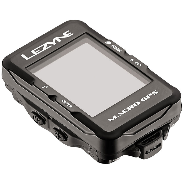 Lezyne Macro GPS Bike Computer Black