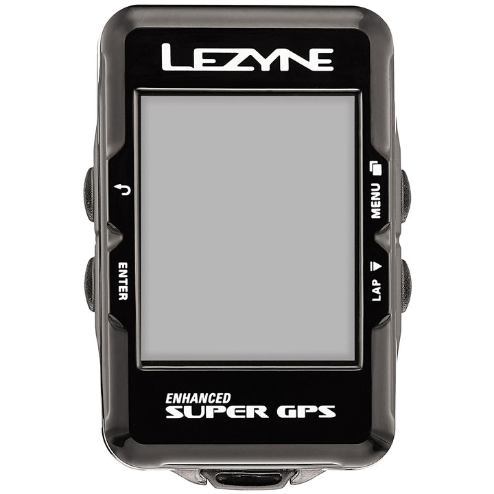 Lezyne Super GPS Bike Computer Black