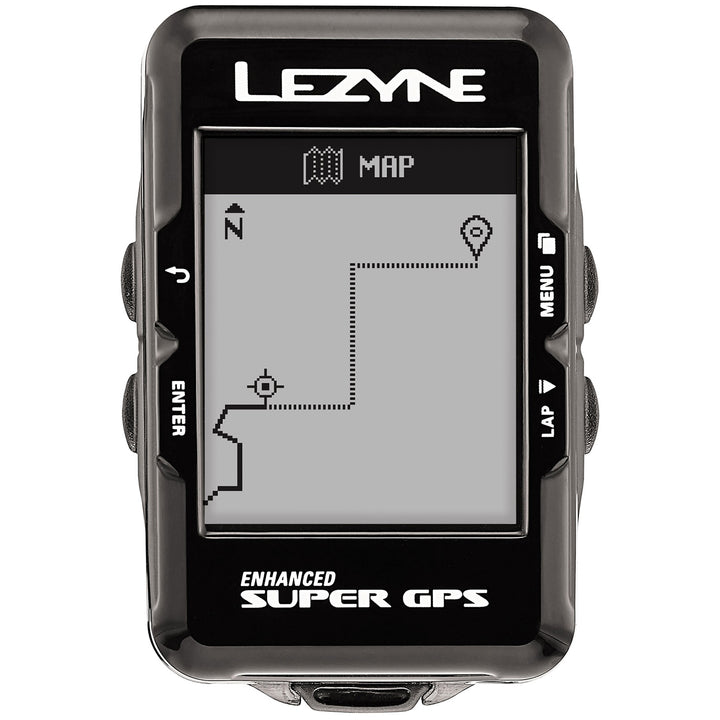 Lezyne Super GPS Bike Computer Black