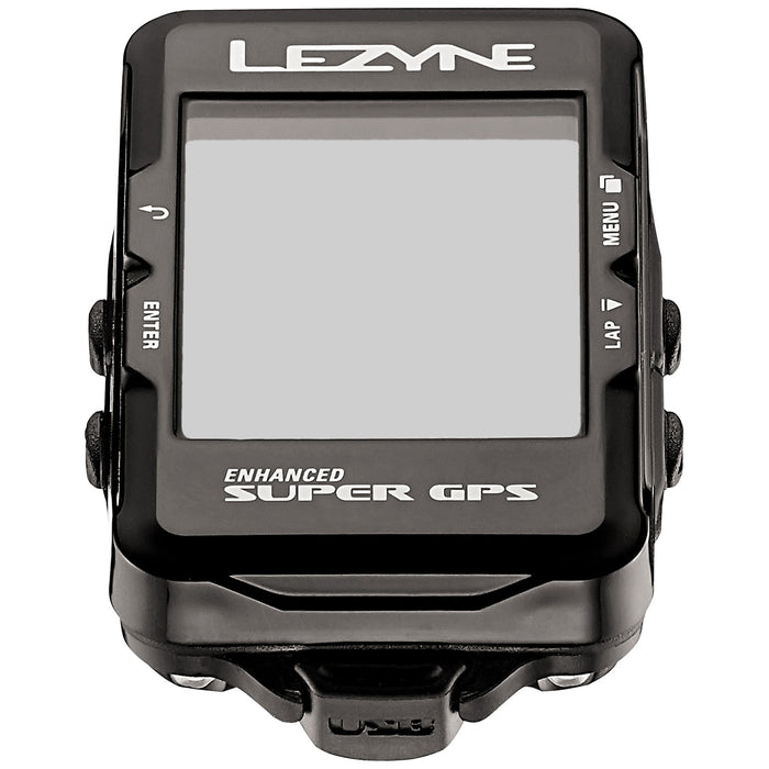 Lezyne Super GPS Bike Computer Black