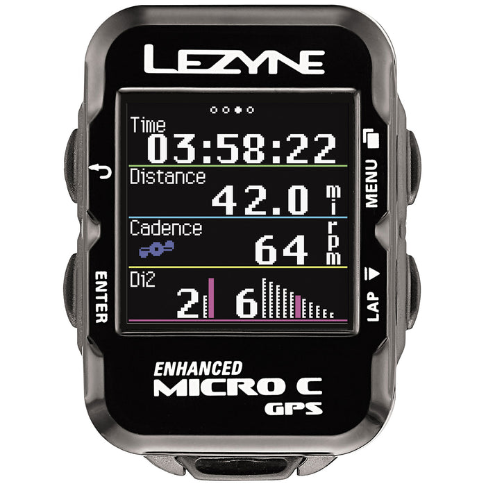 Lezyne Micro C GPS Watch Black