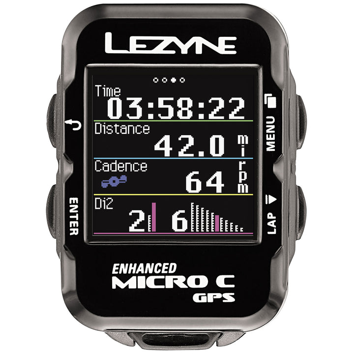 Lezyne Micro C GPS Watch Black