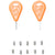 Liquid Force Wakesurf Fin Key/Screw Kit 2024 None