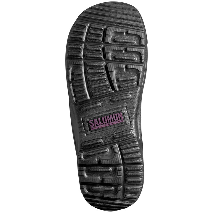 Salomon Pearl Boa Snowboard Boots - Women's 2017 Black/Bordeaux/Black Sole View