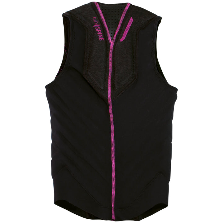 Liquid Force Ghost Comp Wakeboard Vest - Women's 2019 Coal/Pink Base View