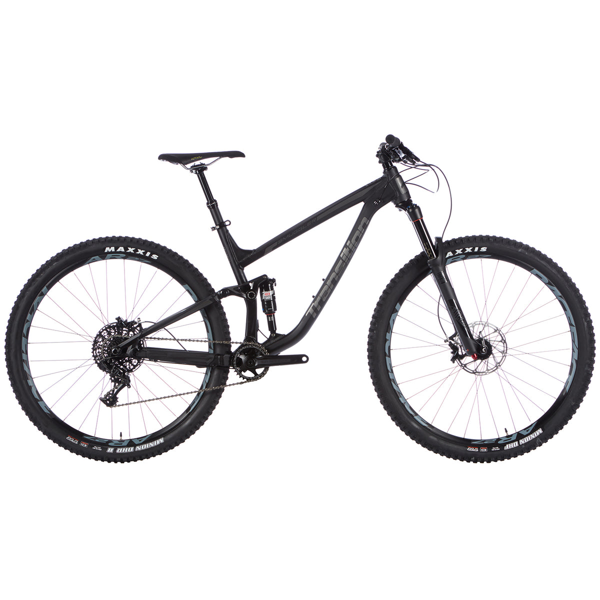 Transition Smuggler 3 Complete Mountain Bike 2017 Stealth Black