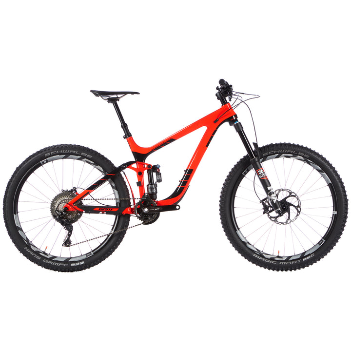 Giant Reign Advanced 1 Complete Mountain Bike 2017 Neon Red