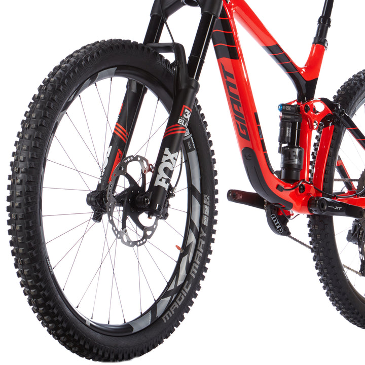Giant Reign Advanced 1 Complete Mountain Bike 2017 Neon Red
