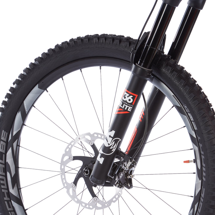 Giant Reign Advanced 1 Complete Mountain Bike 2017 Neon Red