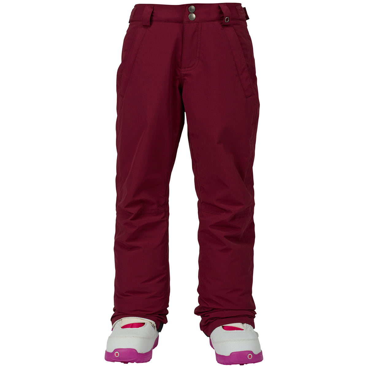 Burton Sweetart Pants - Big Girls' Sangria Front View