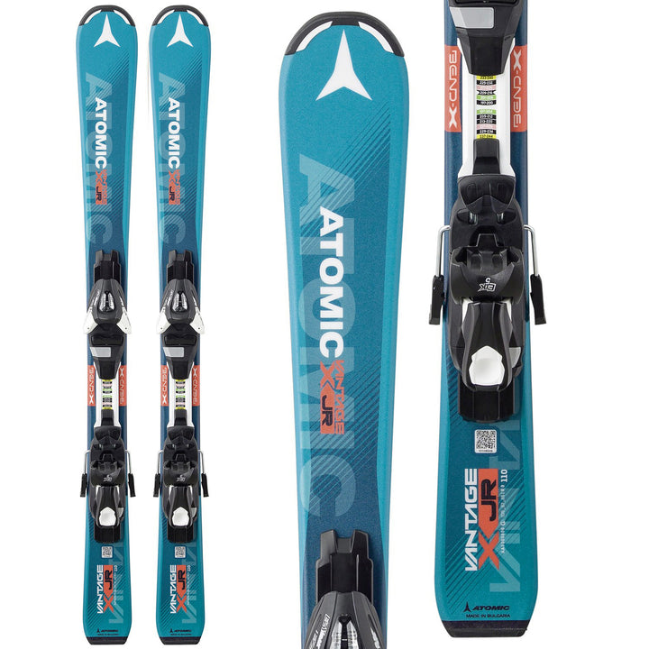 Atomic Vantage Jr. II Skis + EZYTRACK 5 Bindings -  Little Boys' 2017