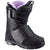 Salomon Moxie Snowboard Boots - Women's 2016 Black/Lilac/Black Side View