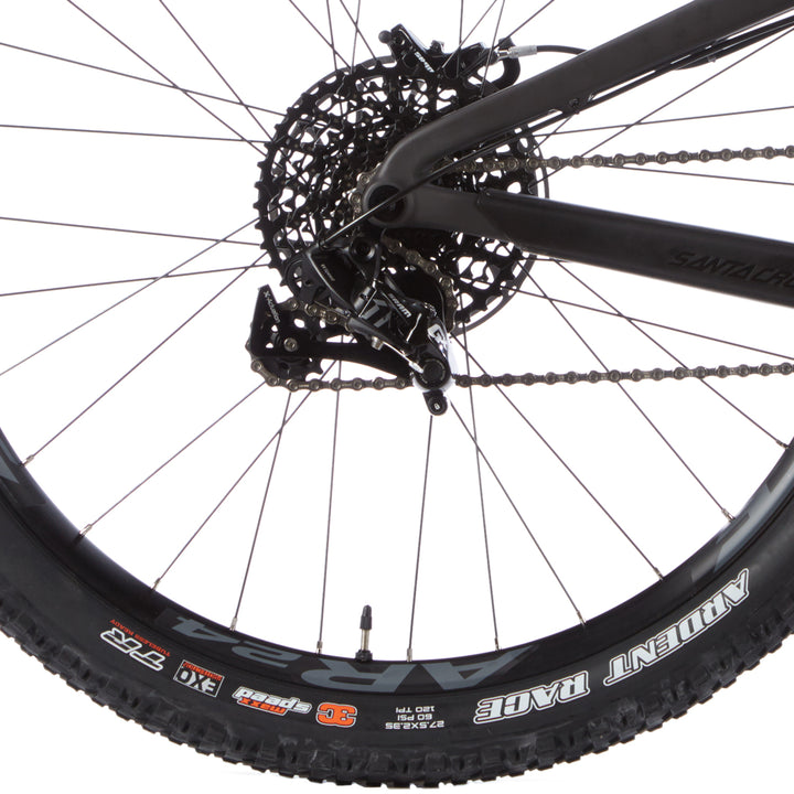 Santa Cruz Bicycles 5010 2 C S Complete Mountain Bike 2017 Matte Carbon & Yellow