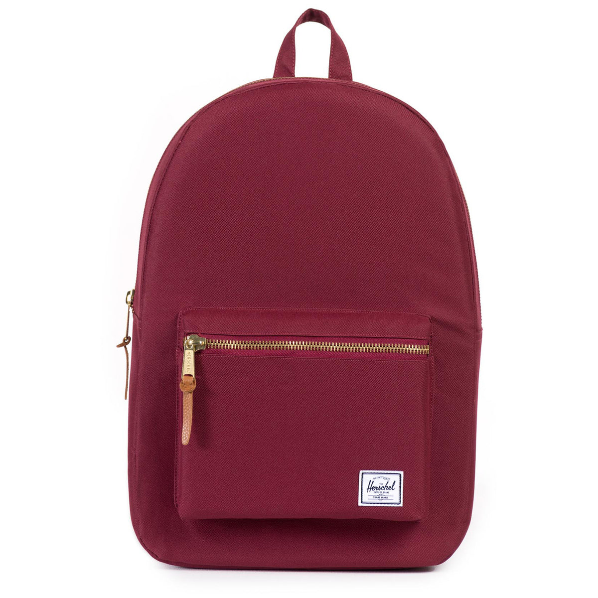 Herschel Supply Co. Settlement Backpack Poly Windsor Wine Front View