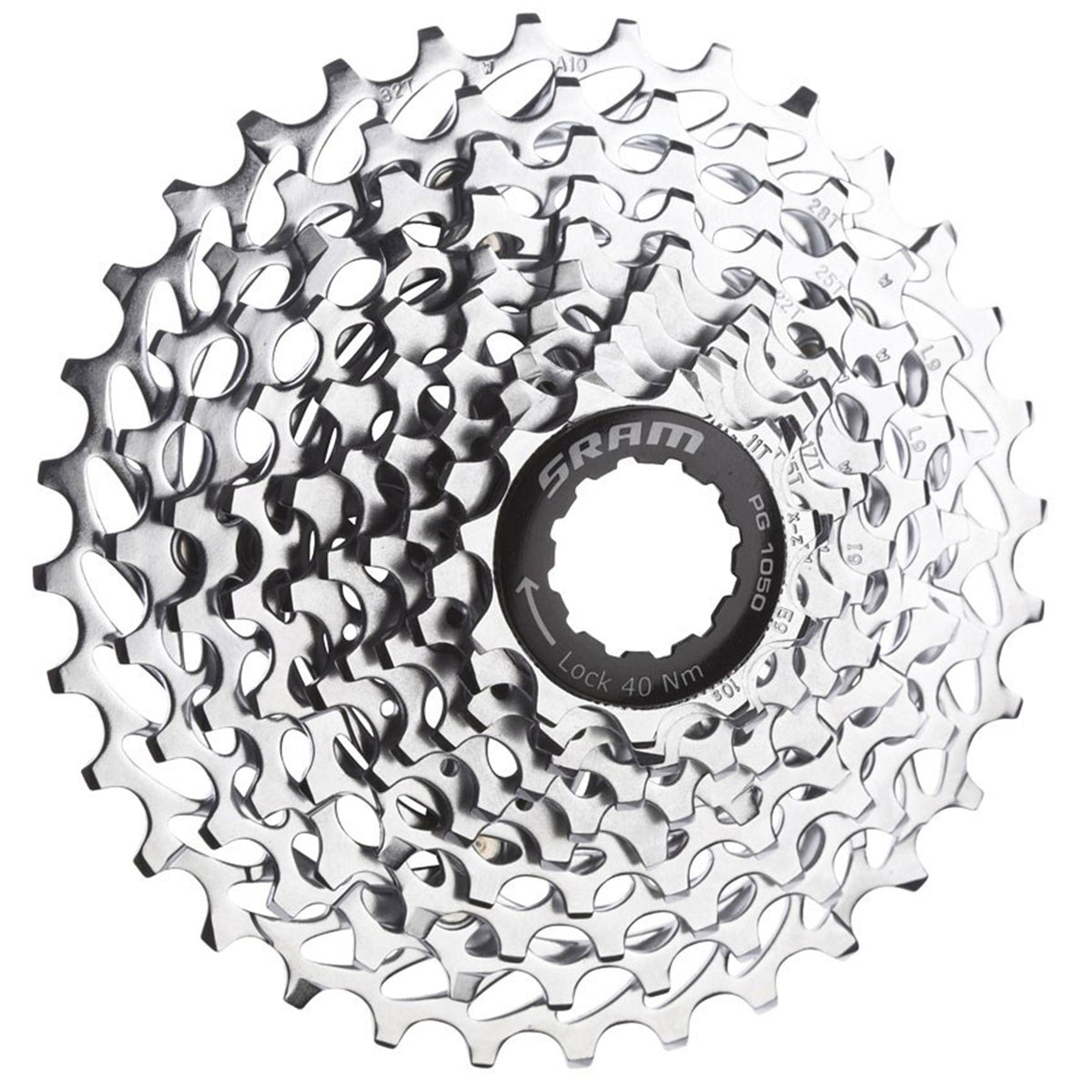 SRAM PG-1050 10-Speed Cassette Silver