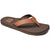 Reef Twinpin Sandal Brown Front View