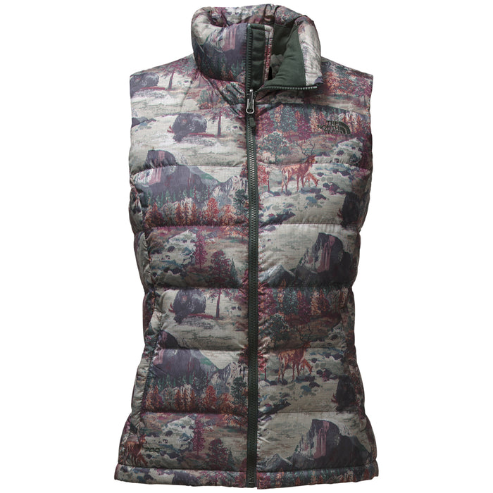 The North Face Nuptse 2 Vest - Women's TNF Black Yosemite Print - Past Season