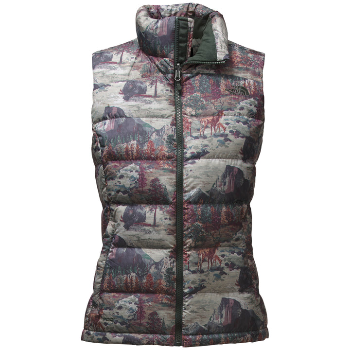 The North Face Nuptse 2 Vest - Women's TNF Black Yosemite Print - Past Season