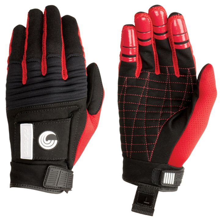 Connelly Classic Water Ski Gloves Black/Red