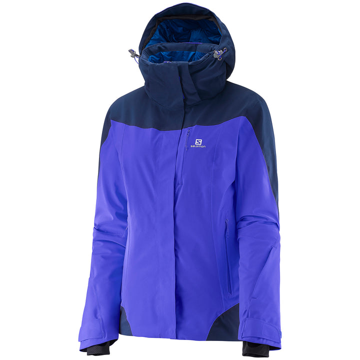 Salomon IceRocket Jacket - Women's Phlox Violet/Wisteria Navy