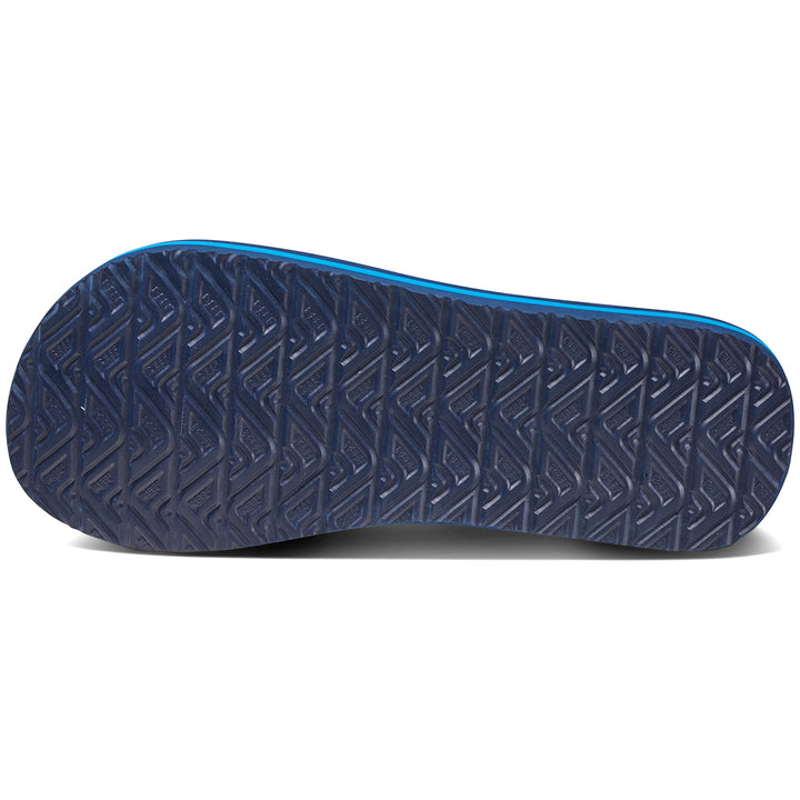 Reef Ahi Sandals - Little Boys' Blue Horizon Waves