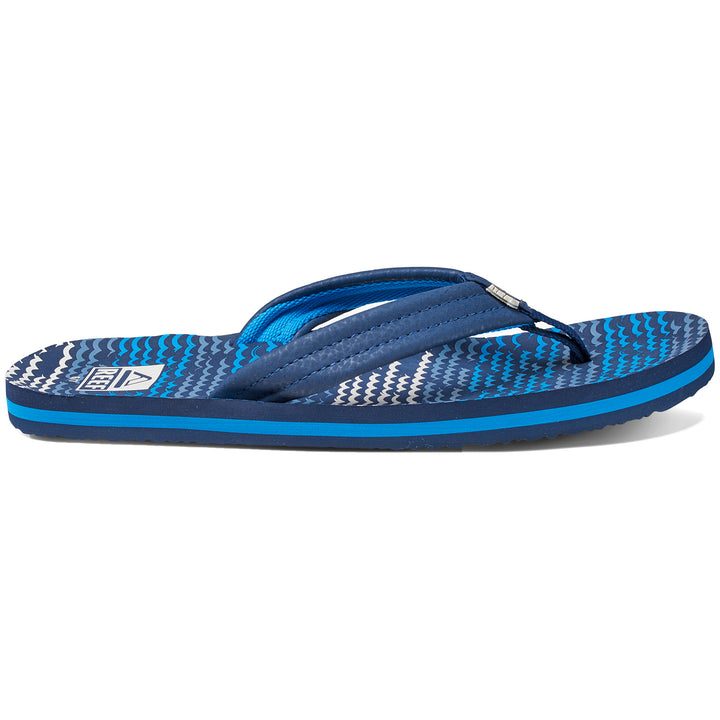 Reef Ahi Sandals - Little Boys' Blue Horizon Waves