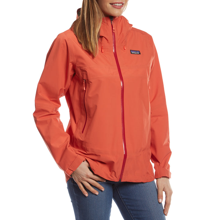 Patagonia Cloud Ridge Jacket - Women's Carve Coral Detail 1 View